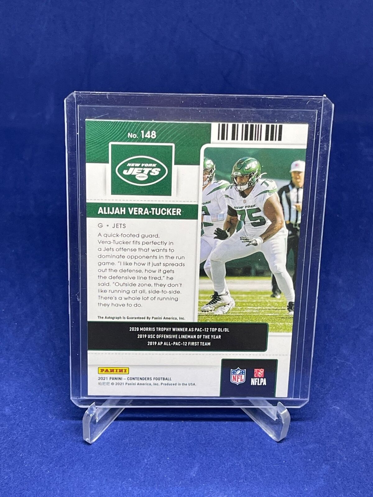 ALIJAH VERA TUCKER 2021 PANINI CONTENDERS ROOKIE TICKET AUTO RC #148
