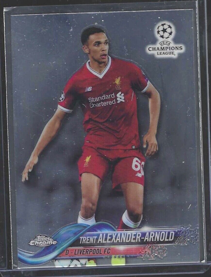 TRENT ALEXANDER-ARNOLD 2017-18 TOPPS CHROME UEFA ROOKIE RC #29