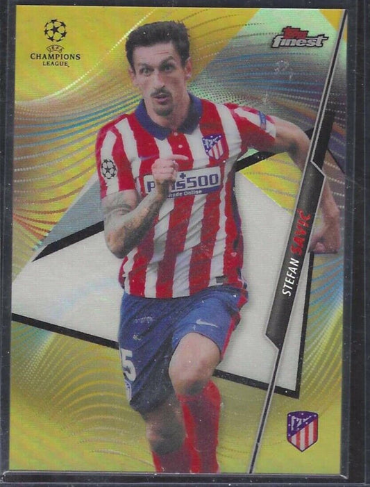 STEFAN SAVIC 2021-22 TOPPS FINEST GOLD REFRACTOR #D 10/50