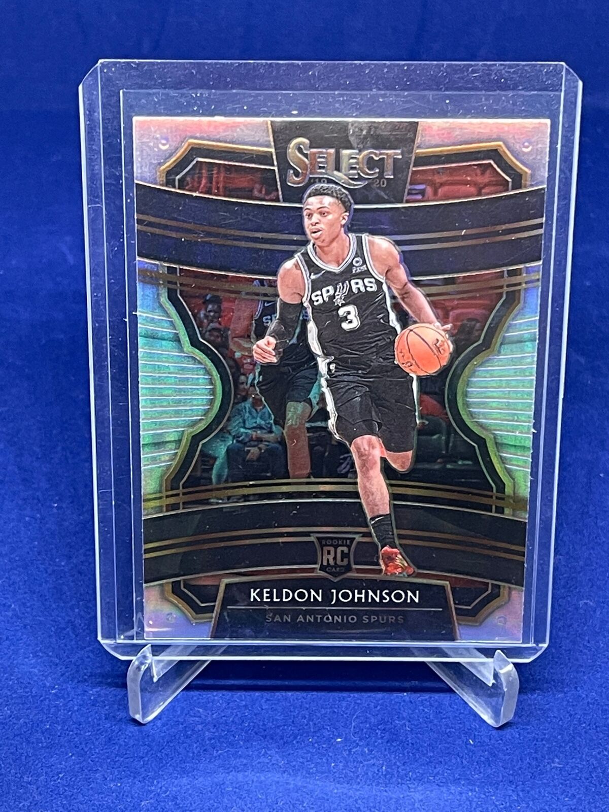 KELDON JOHNSON 2019-20 PANINI SELECT CONCOURSE SILVER PRIZM ROOKIE RC #45