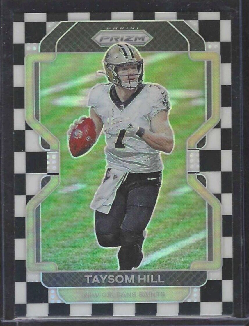 TAYSOM HILL 2021 PANINI PRIZM CHECKERBOARD PRIZM SSP #303