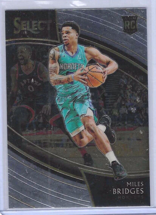 MILES BRIDGES 2018-19 PANINI SELECT COURTSIDE ROOKIE RC #211