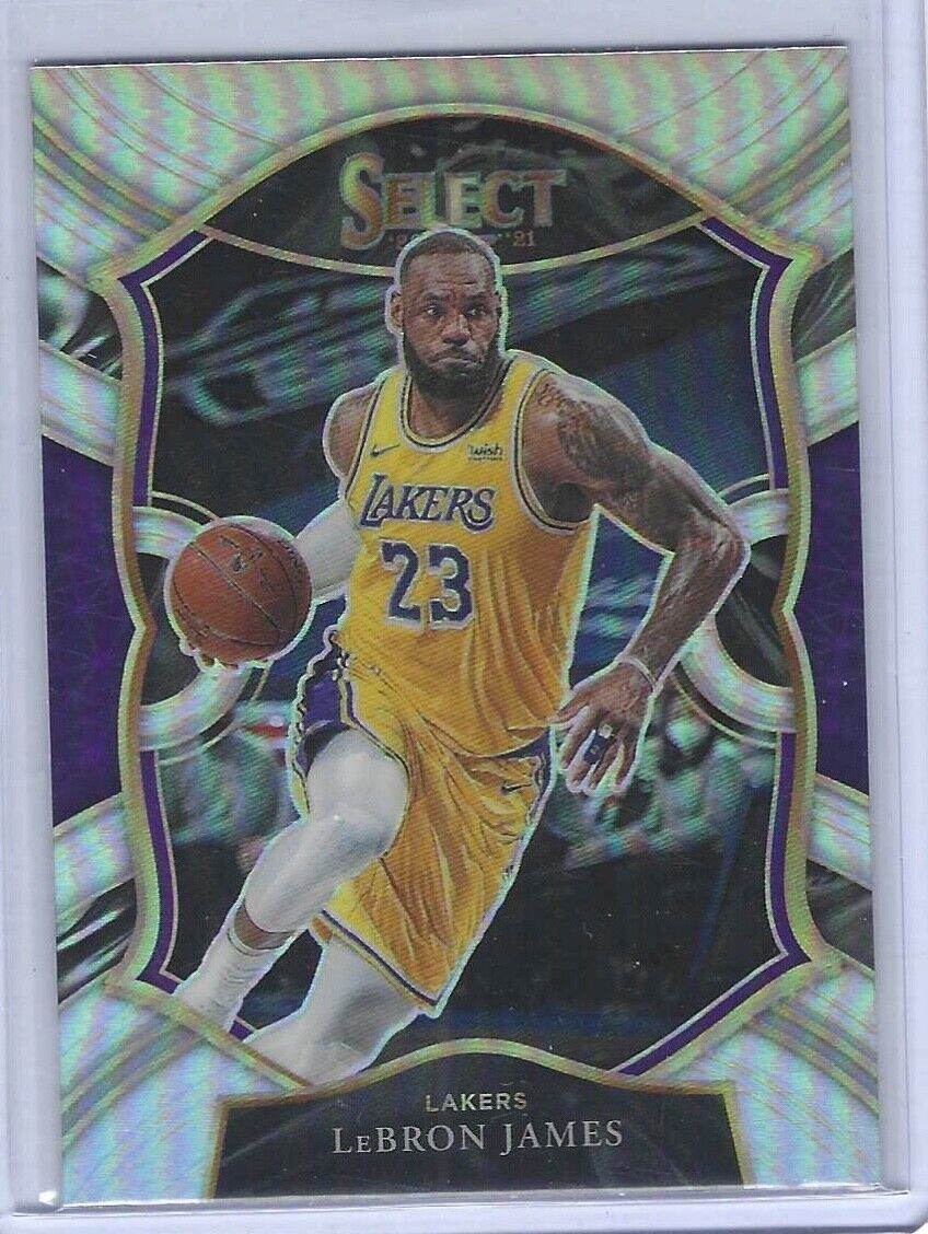 LEBRON JAMES 2020-21 PANINI SELECT CONCOURSE SILVER PRIZM #23