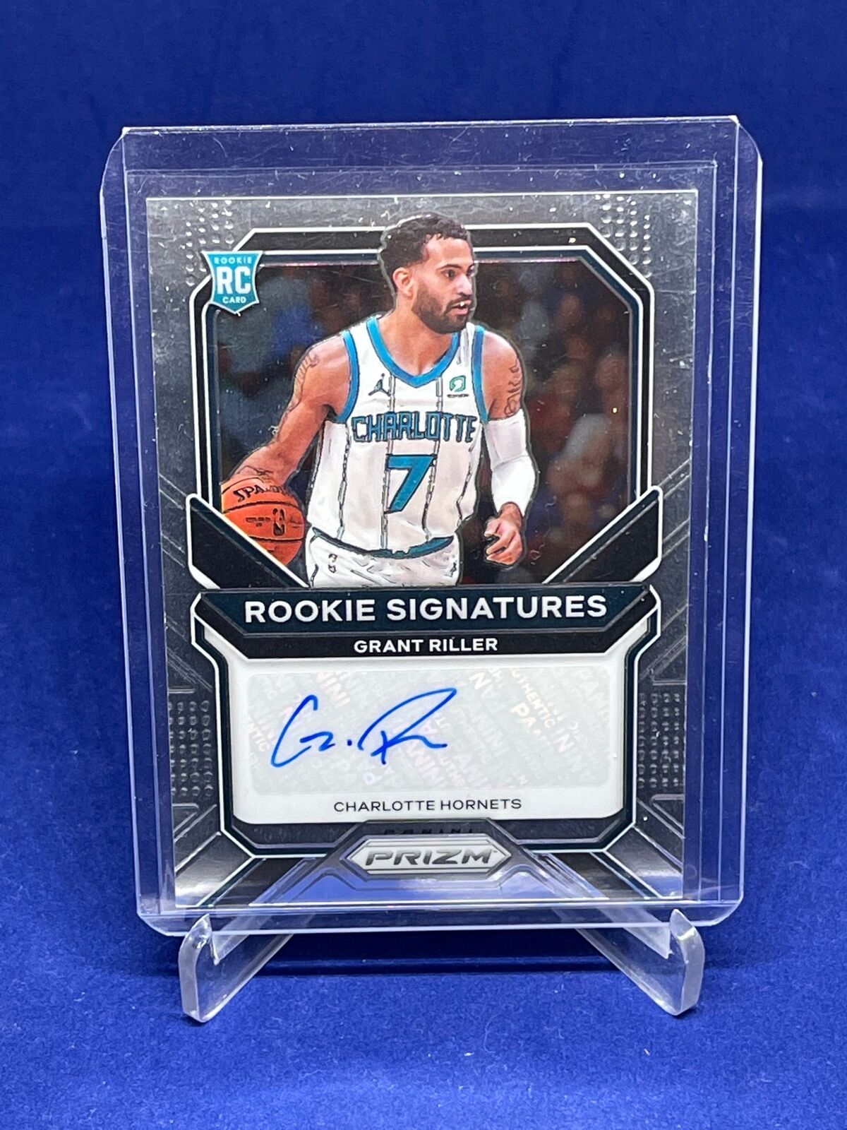 GRANT RILLER 2020-21 PANINI PRIZM ROOKIE SIGNATURES RC AUTO