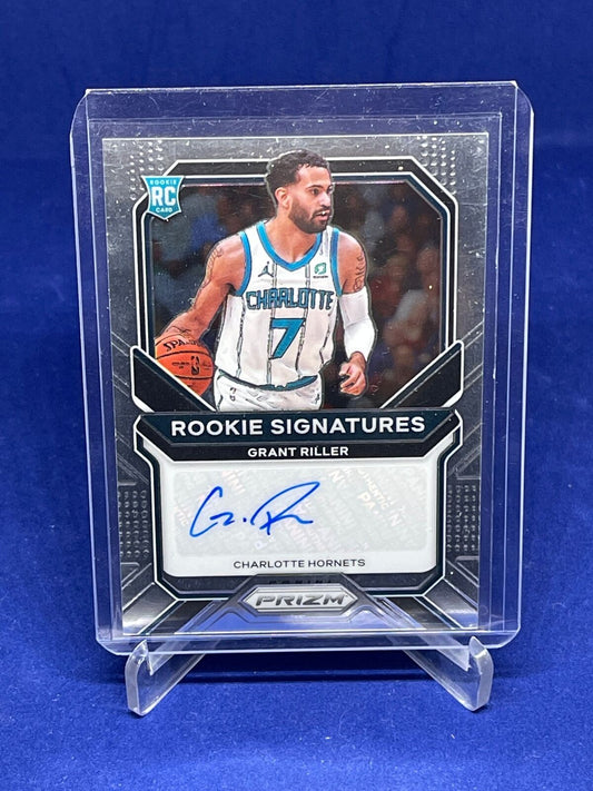 GRANT RILLER 2020-21 PANINI PRIZM ROOKIE SIGNATURES RC AUTO
