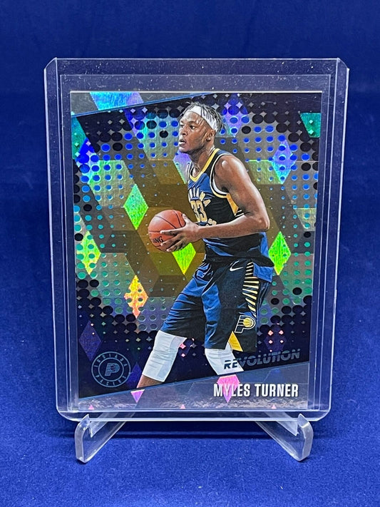 MYLES TURNER 2017-18 PANINI REVOLUTION CUBIC #D 9/50