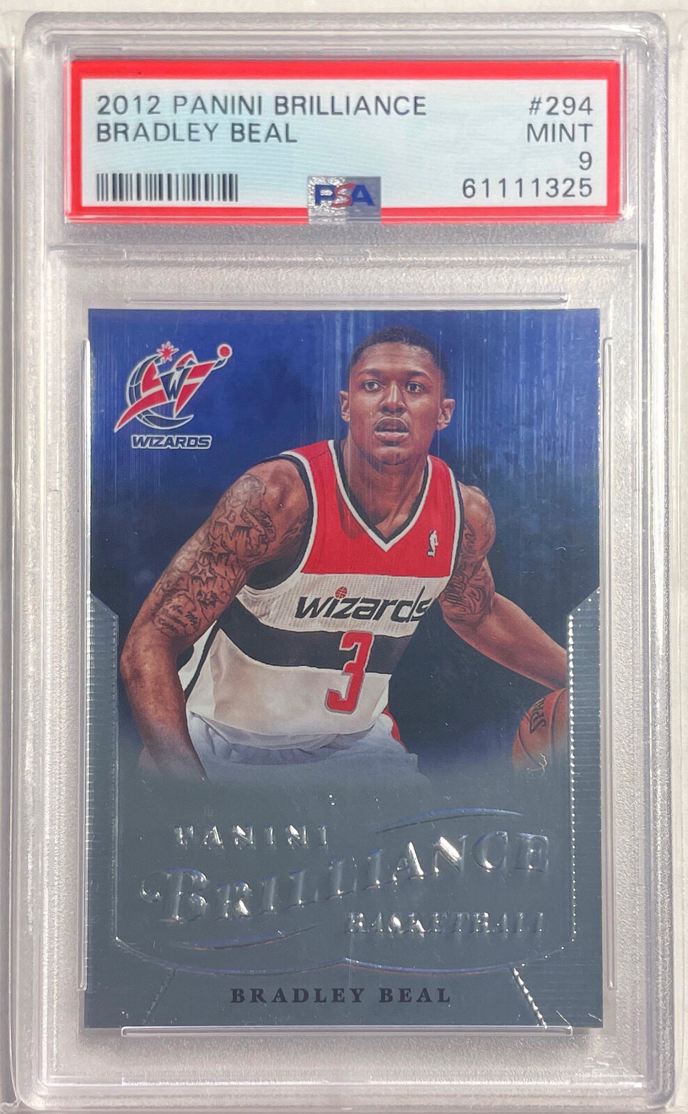 BRADLEY BEAL 2012-13 PANINI BRILLIANCE ROOKIE RC #294 PSA 9 MINT