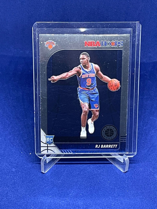 RJ BARRETT 2019-20 PANINI NBA HOOPS PREMIUM PHOTO VARIATION ROOKIE SP RC #201