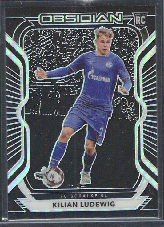 KILIAN LUDEWIG 2020-21 PANINI OBSIDIAN TRUE ROOKIE RC #D 030/195