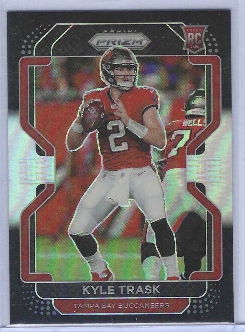 KYLE TRASK 2021 PANINI CHRONICLES PRIZM BLACK SILVER PRIZM ROOKIE RC #PB-16