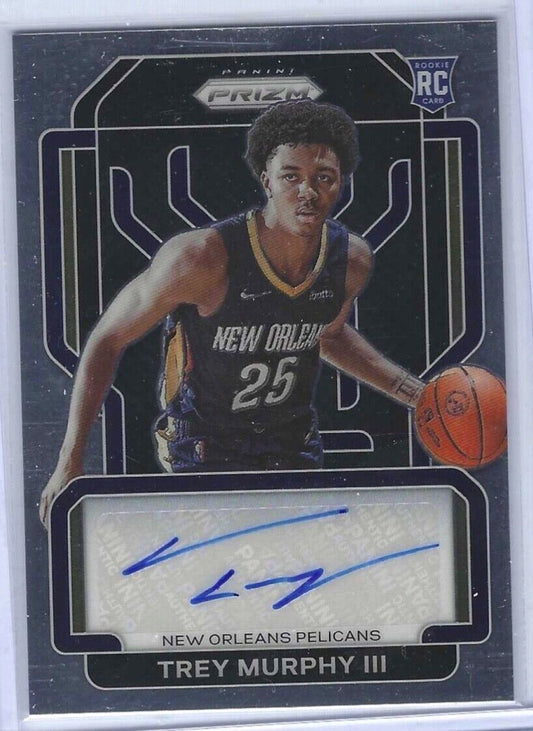 TREY MURPHY III 2021-22 PANINI PRIZM ROOKIE AUTO RC #RS-TMU