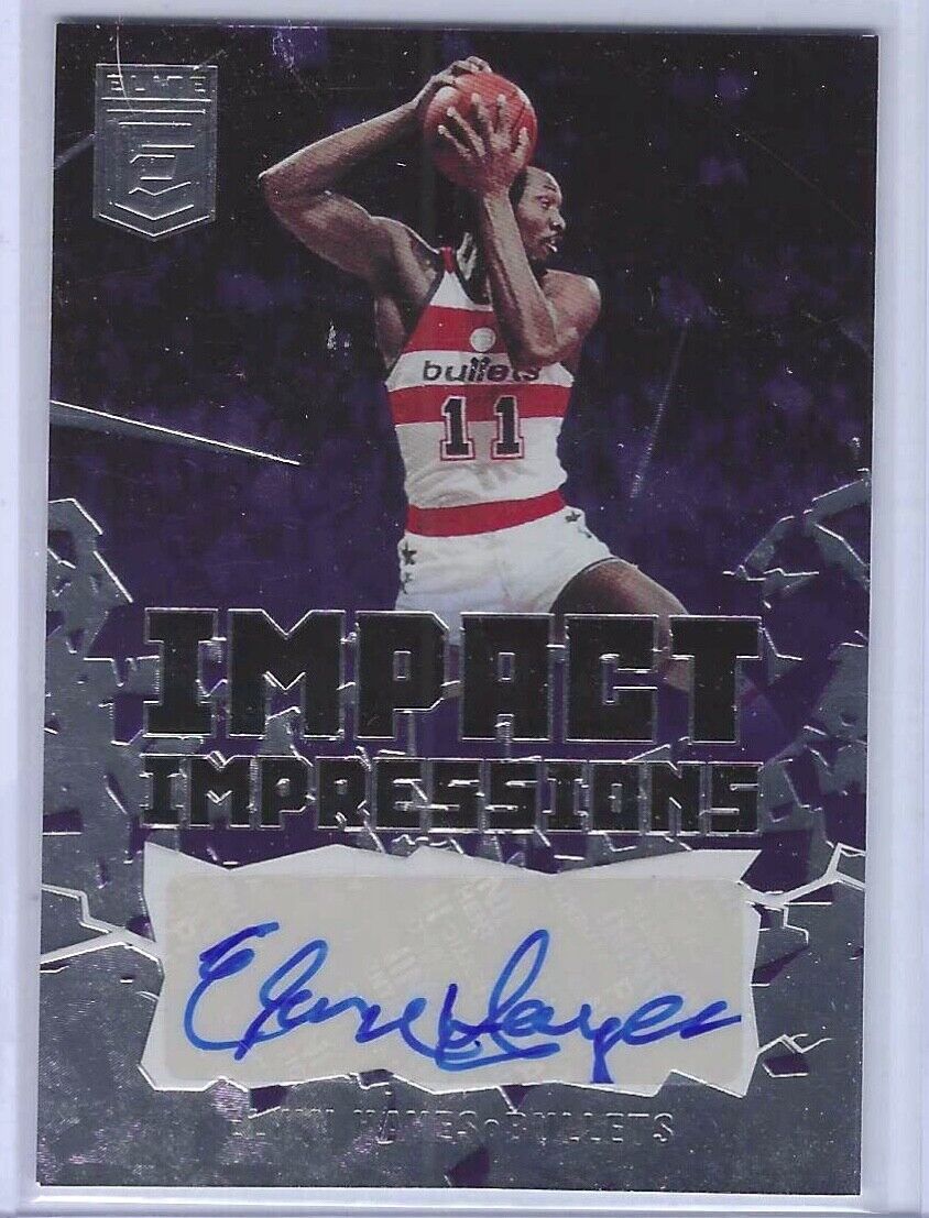 ELVIN HAYES 2021-22 PANINI DONRUSS ELITE IMPACT IMPRESSIONS AUTO #II-ELV