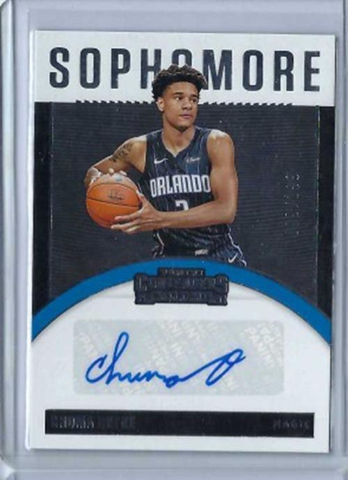CHUMA OKEKE 2020-21 PANINI CONTENDERS SOPHOMORE AUTO #D 9/199