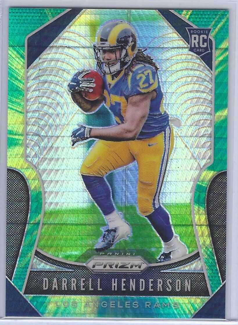 DARRELL HENDERSON 2019 PANINI PRIZM HYPER PRIZM RC #D 048/175