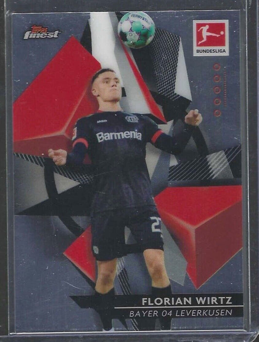 FLORIAN WIRTZ 2020-21 TOPPS FINEST BASE ROOKIE RC #64