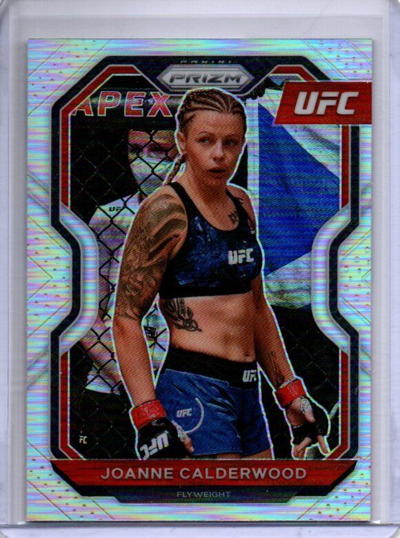 JOANNE CALDERWOOD 2021 PANINI PRIZM UFC SILVER PRIZM #94