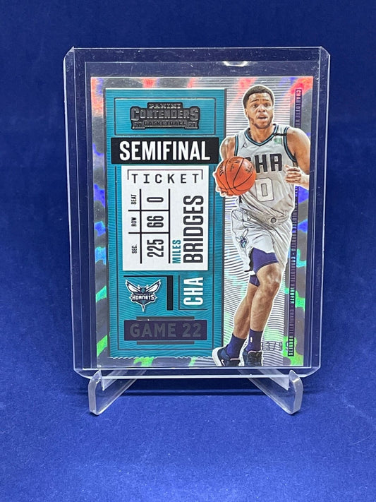 MILES BRIDGES 2020-21 PANINI CONTENDERS SEMIFINALS TICKET #D 83/99