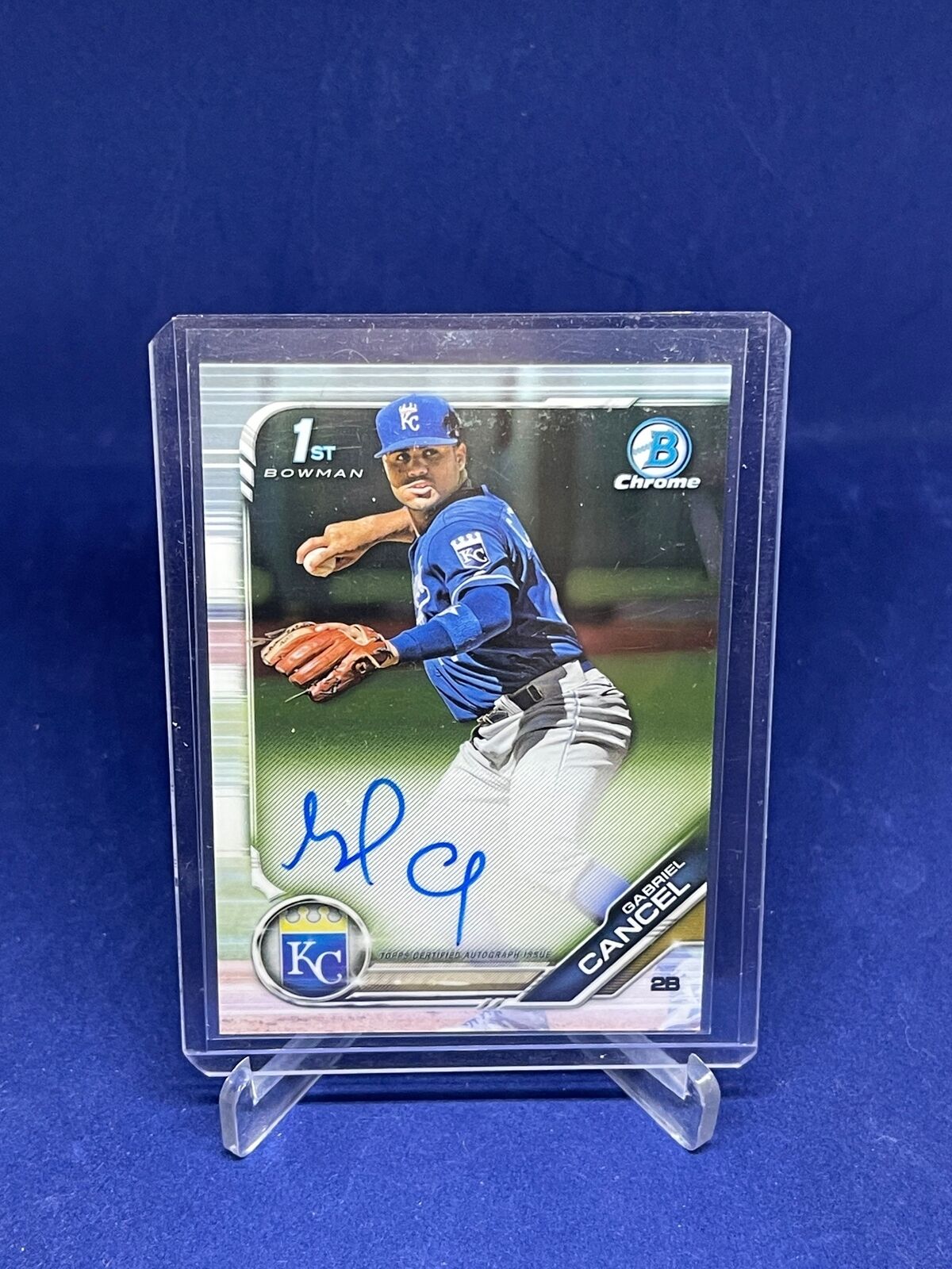 GABRIEL CANCEL 2019 BOWMAN CHROME 1ST BOWMAN ON CARD AUTO PROSPECT