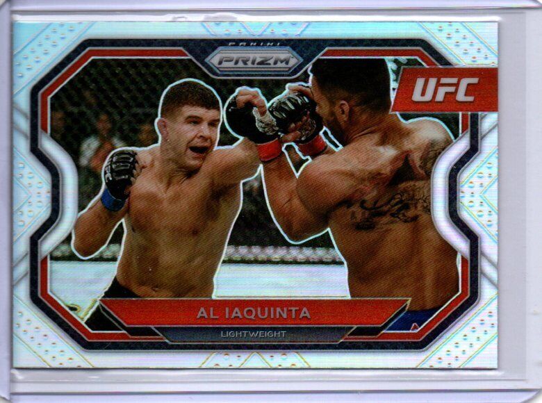 AL IAQUINTA 2021 PANINI PRIZM UFC SILVER PRIZM #102
