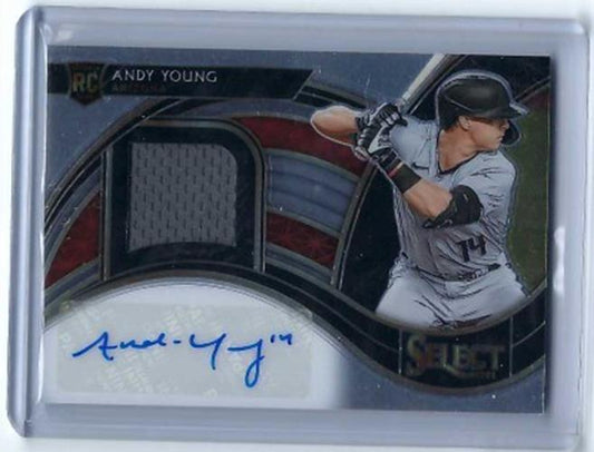 ANDY YOUNG 2021 PANINI SELECT JERSEY AUTO RC #D 119/299