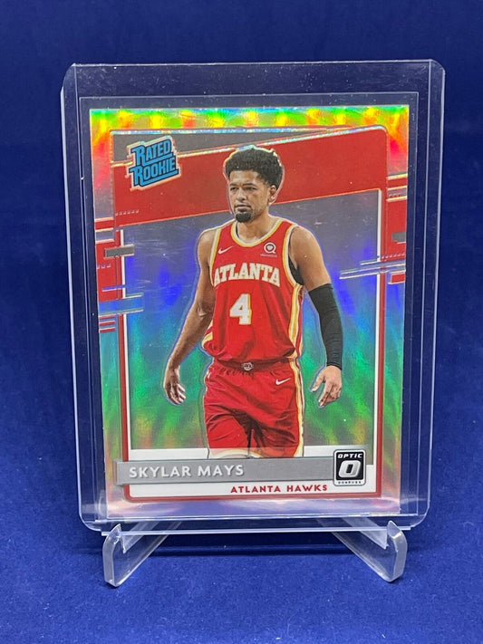 SKYLAR MAYS 2020-21 PANINI DONRUSS OPTIC RATED ROOKIE HOLO PRIZM RC #196