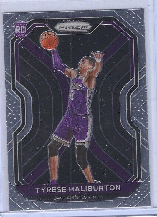 TYRESE HALIBURTON 2020 PANINI PRIZM ROOKIE RC #262