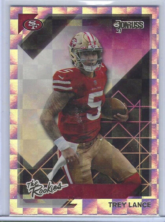 TREY LANCE 2021 DONRUSS THE ROOKIES RC #TR-TLA