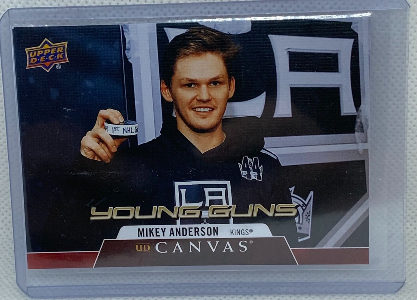 MIKEY ANDERSON 2019-20 UPPER DECK SERIES 1 YOUNG GUNS CANVAS RC #C117