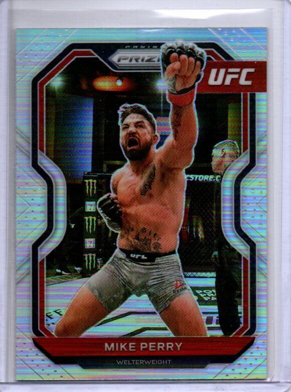 MIKE PERRY 2021 PANINI PRIZM UFC SILVER PRIZM #19