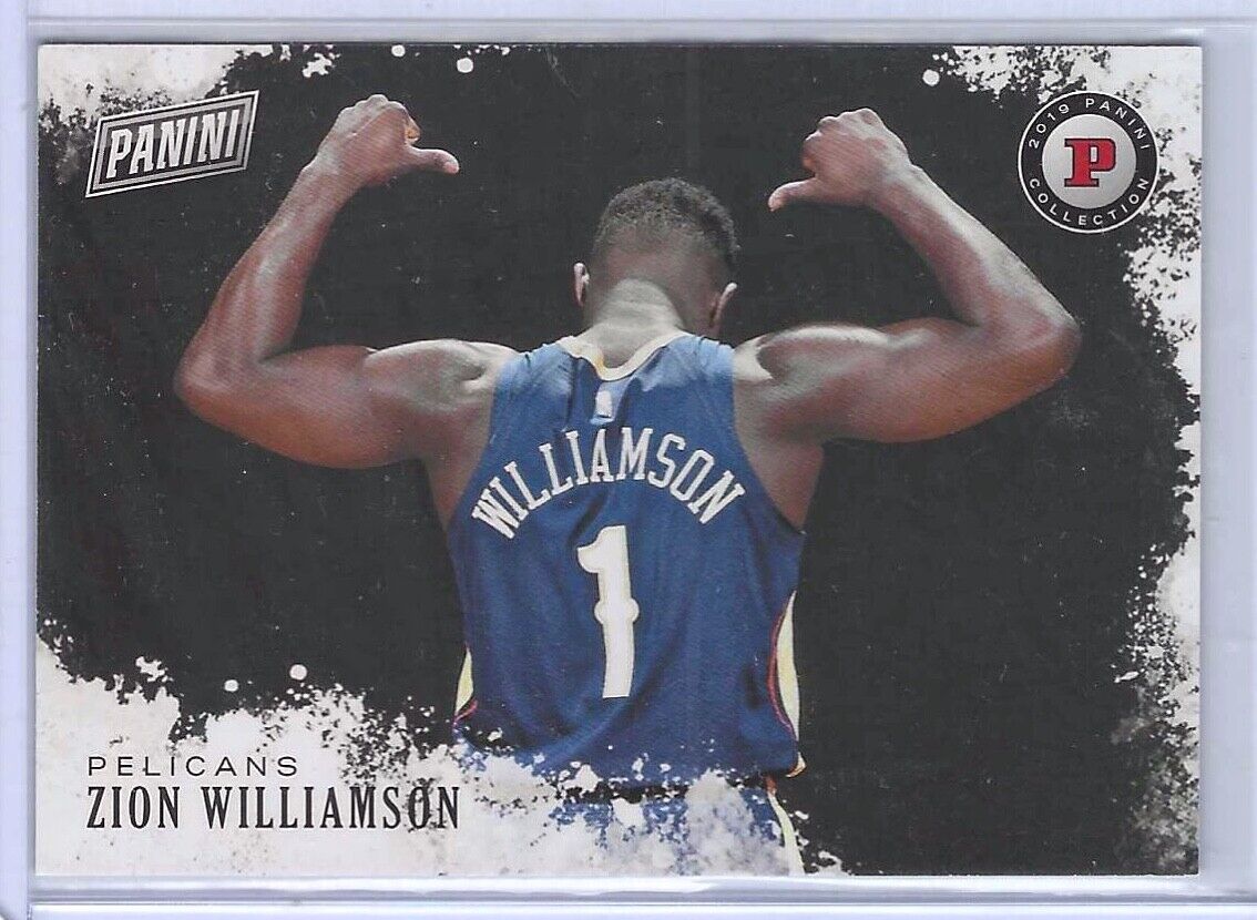 ZION WILLIAMSON 2019 PANINI BLACK FRIDAY ROOKIE RC #ZW