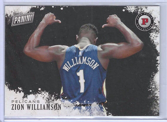 ZION WILLIAMSON 2019 PANINI BLACK FRIDAY ROOKIE RC #ZW