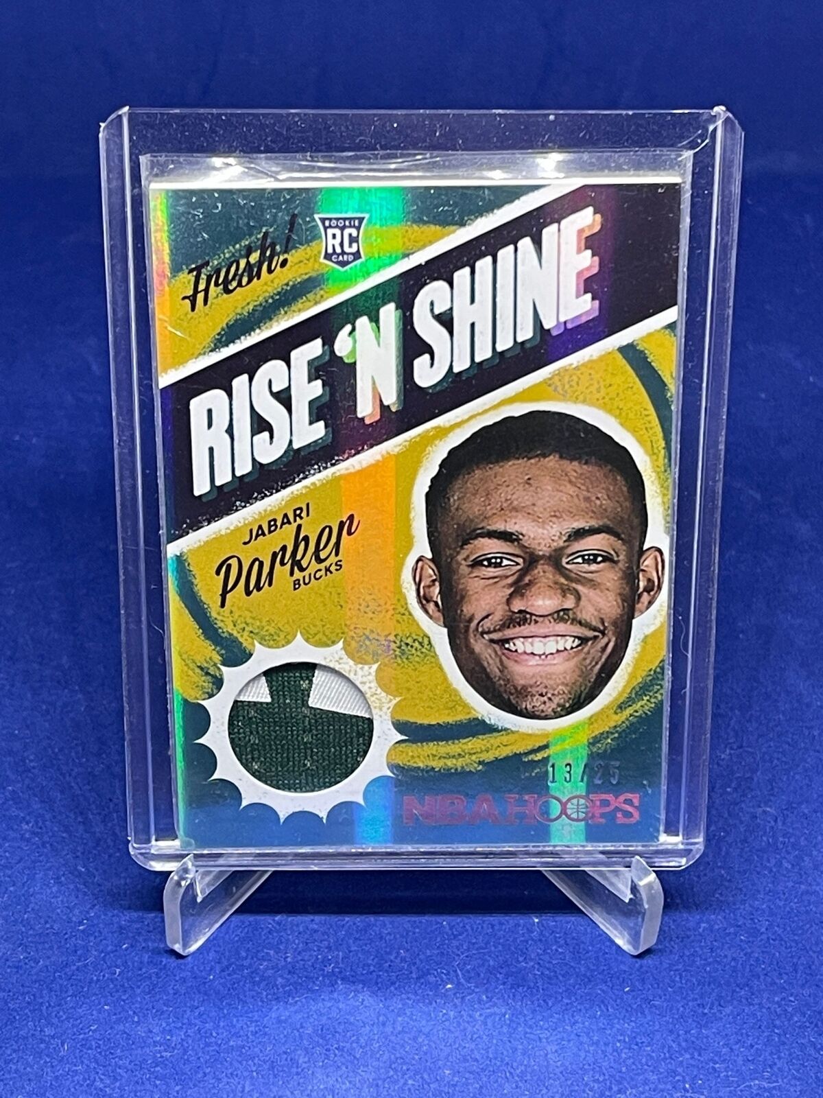 JABARI PARKER 2014-15 PANINI NBA HOOPS RISE N SHINE PATCH ROOKIE RC #D 13/25