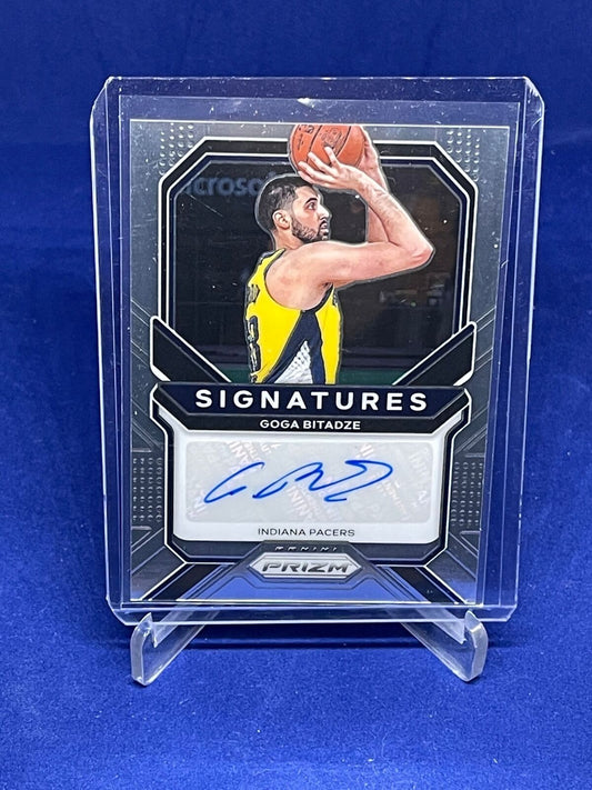 GOGA BITADZE 2020-21 PANINI PRIZM SIGNATURES ROOKIE AUTO RC