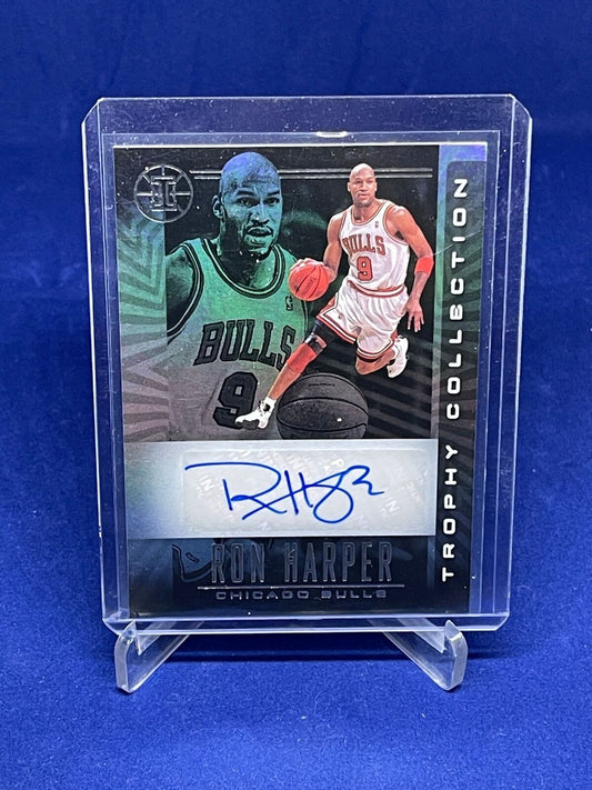 RON HARPER 2019-20 PANINI ILLUSIONS TROPHY COLLECTION AUTO