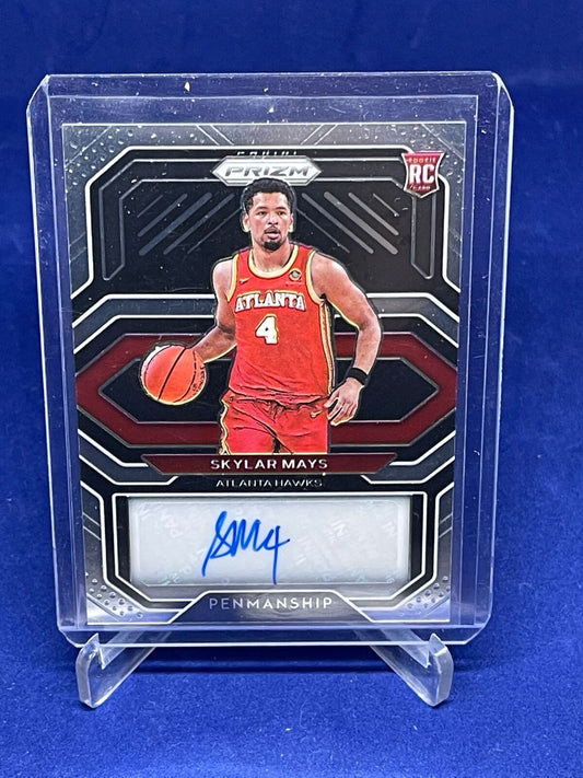 SKYLAR MAYS 2020-21 PANINI PRIZM PENMANSHIP ROOKIE AUTO RC