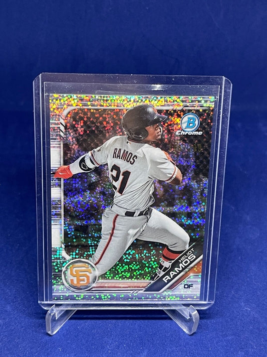HELIOT RAMOS 2019 BOWMAN CHROME SPARKLE REFRACTOR PROSPECT