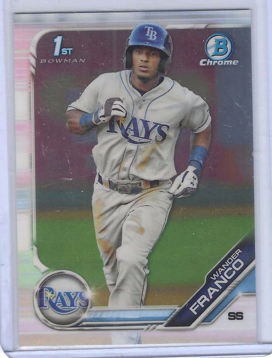 WANDER FRANCO 2019 BOWMAN CHROME 1ST BOWMAN PROSPECT #BCP-100