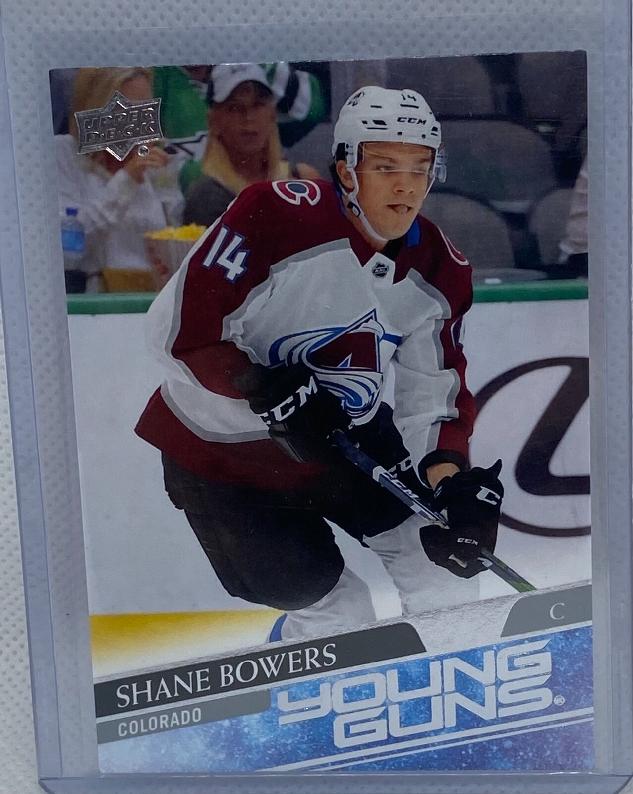 SHANE BOWERS 2020-21 UPPER DECK SERIES 1 YOUNG GUNS ROOKIE RC #240