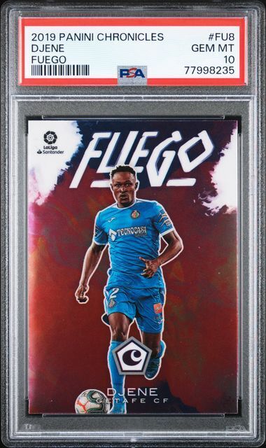 DJENE 2019-20 PANINI CHRONICLES FUEGO SSP CASE HIT #FU8 PSA 10 GEM MINT POP 1/1