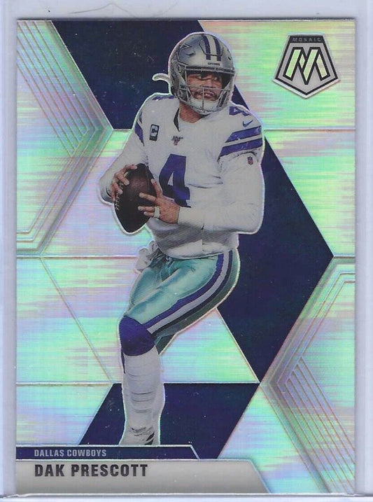 DAK PRESCOTT 2020 PANINI MOSAIC FOOTBALL SILVER PRIZM #58