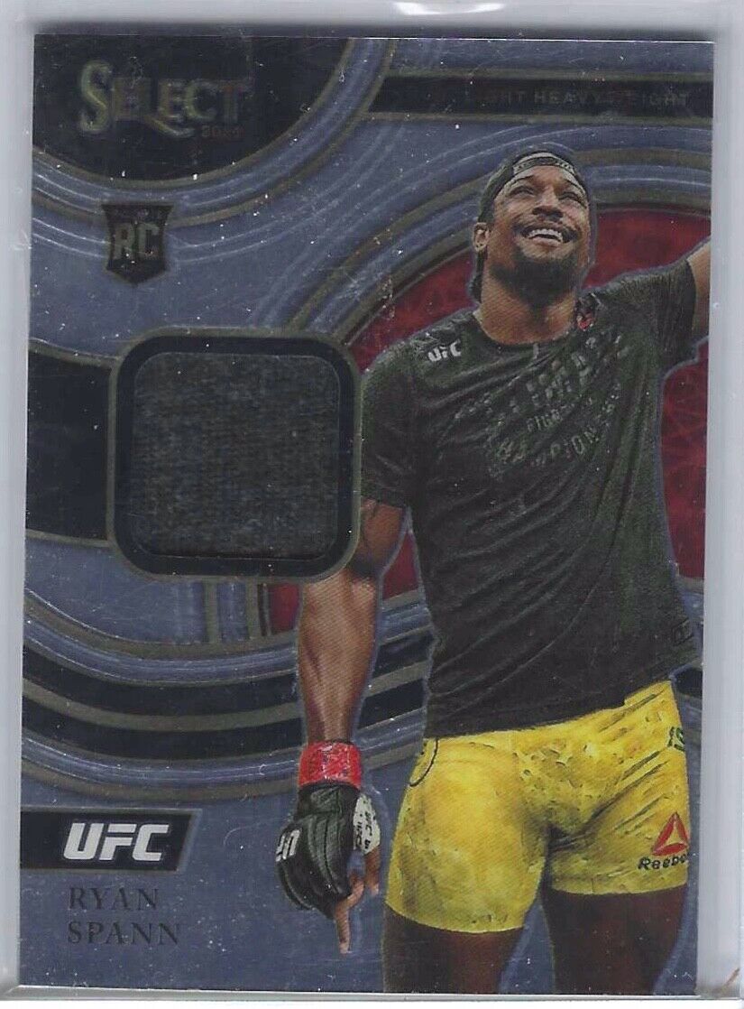 RYAN SPANN 2021 PANINI SELECT UFC LIGHT HEAVYWEIGHT PATCH #D 30/149
