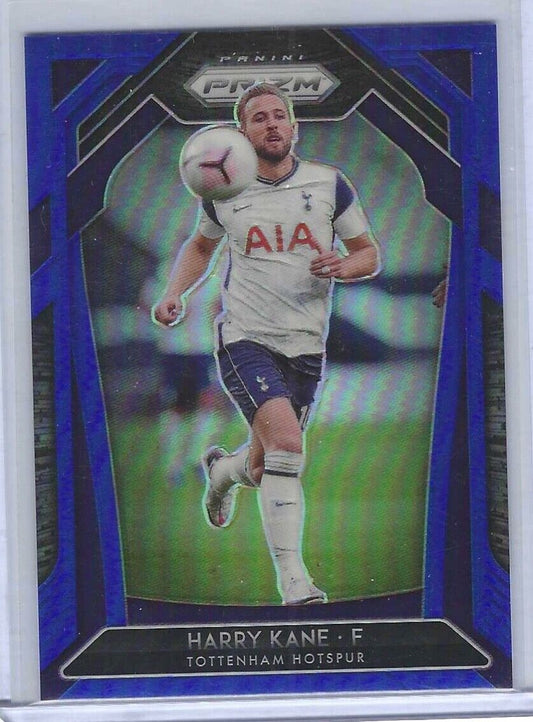 HARRY KANE 2020-21 PANINI PRIZM EPL BLUE PRIZM #D 104/199