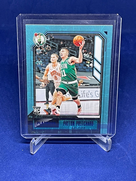 PAYTON PRITCHARD 2020-21 PANINI CHRONICLES PLAYBOOK BLUE ROOKIE RC #D 10/99