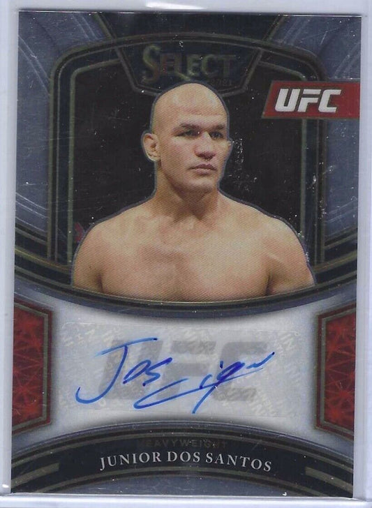 JUNIOR DOS SANTOS 2021 PANINI SELECT UFC HEAVYWEIGHT AUTO #D 033/149