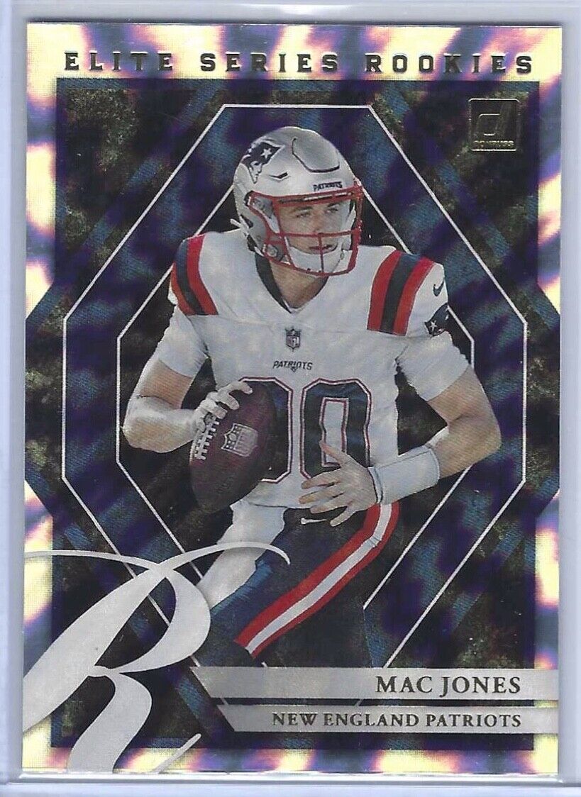 MAC JONES 2021 PANINI DONRUSS ELITE SERIES ROOKIES RC #ESR-MJO