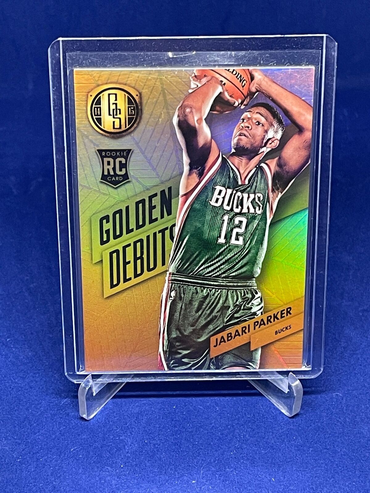 JABARI PARKER 2014-15 PANINI GOLD STANDARD GOLDEN DEBUTS ROOKIE RC #D 44/50
