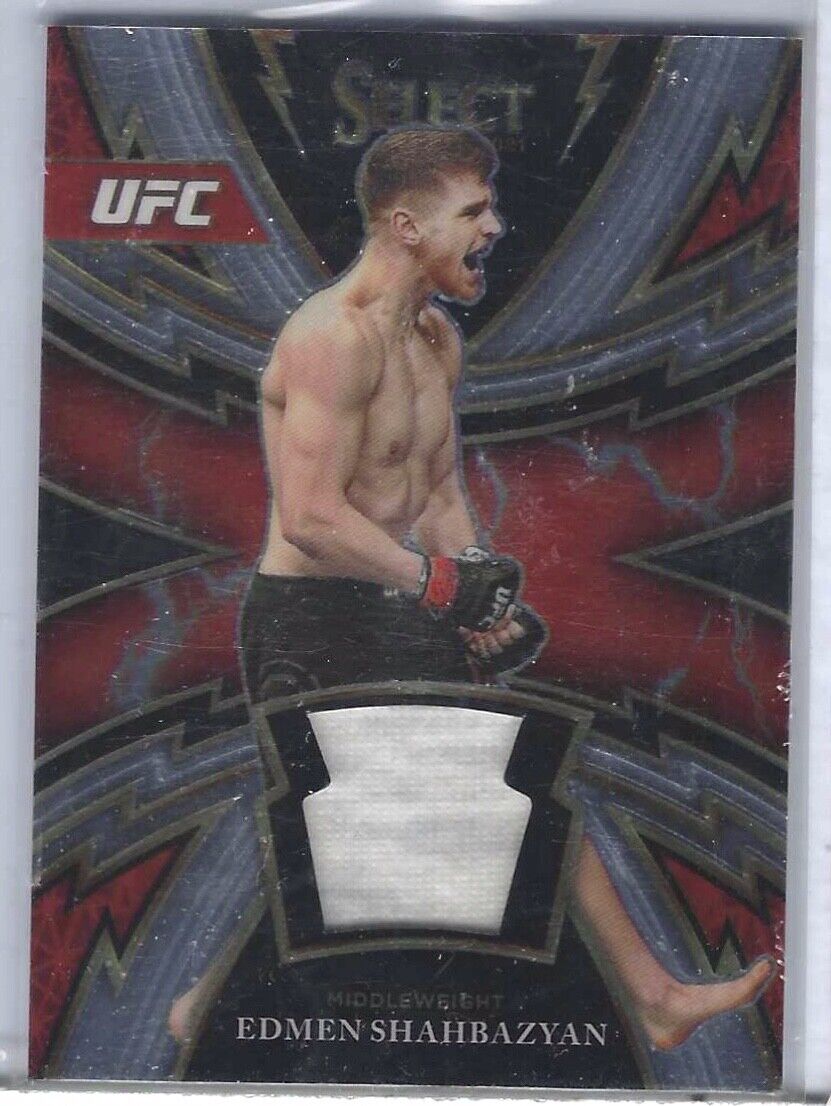 EDMEN SHAHBAZYAN 2021 PANINI SELECT UFC MIDDLEWEIGHT PATCH #D 78/149