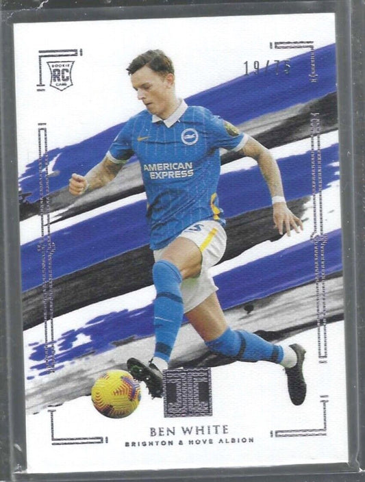 BEN WHITE 2020-21 PANINI IMPECCABLE ROOKIE RC #D 19/75