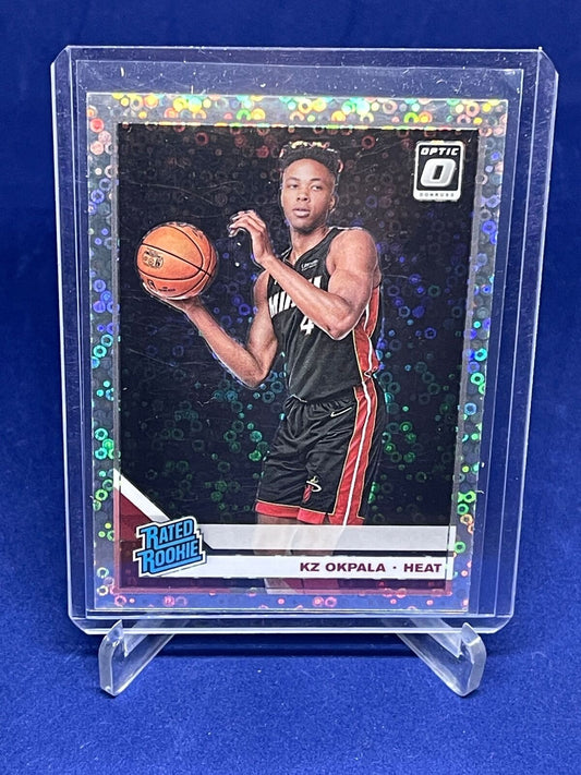 KZ OKPALA 2019-20 PANINI DONRUSS OPTIC RATED ROOKIE DISCO HOLO ROOKIE RC #189