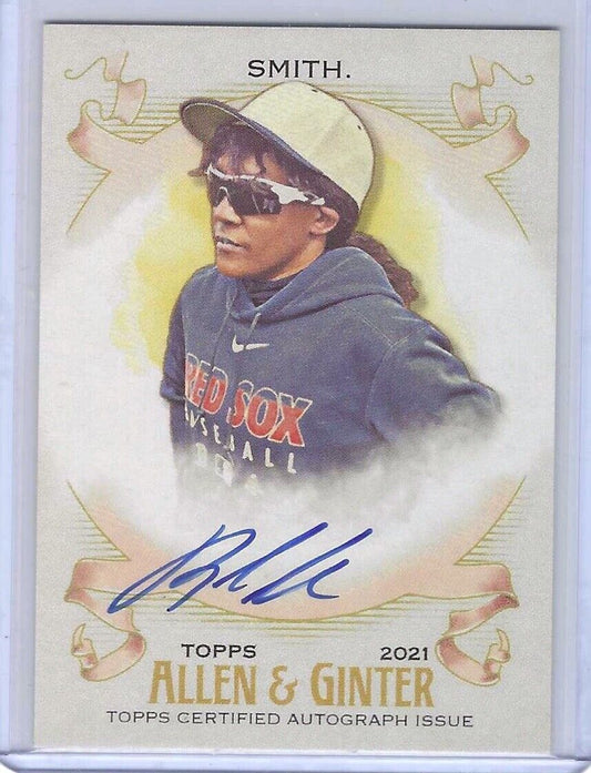BIANCA SMITH 2021 TOPPS ALLEN AND GINTER SP ON CARD AUTO #FSA-BS